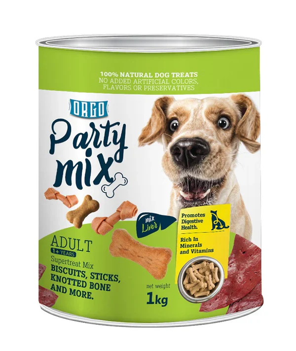 28391575249385_600x_74a03f1c-8d70-40d4-b49b-1c670899d9fe Orgo Party Mix - Liver 1 kg - الصورة 1