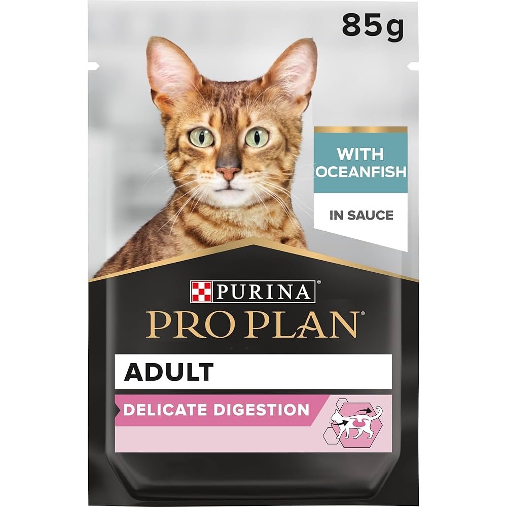 71HzikBrapL._UF1000,1000_QL80_ Purina Pro Plan Delicate Wet Cat Food 85g - الصورة 1