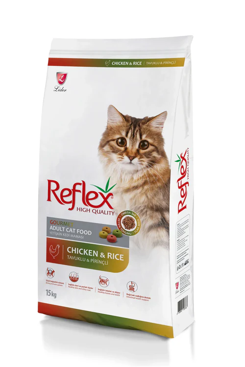 IMG-0123_5ae736dc-617e-4ad3-adfe-bc198283b964_500x Reflex Chicken gourmet Cat Adult Dry Food 2KG - الصورة 1