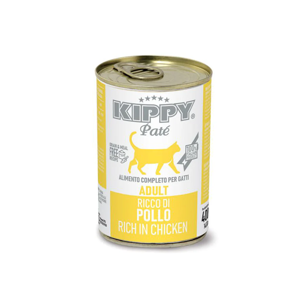 Kippy-Cat-pate-with-chicken-400g Kippy Pate Chicken Adult Cat 400g - الصورة 1