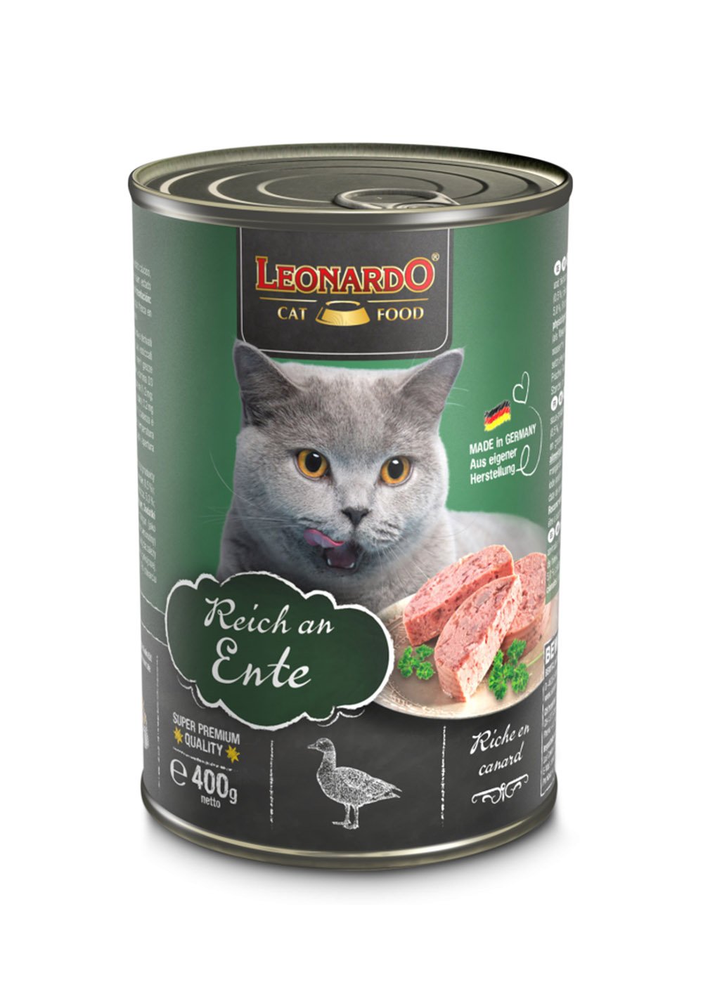Templet-54 Leonardo Wet Food for Adult Cats with Duck - 3-5 kg - الصورة 1