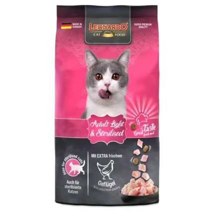 Leonardo Light & Sterilised For Adult Cats 300g