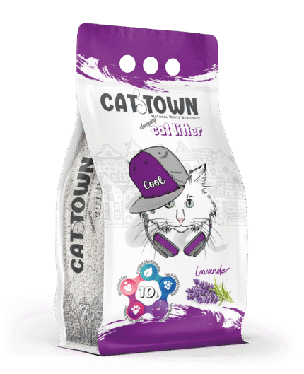Cat Town Lavender Scented 10L