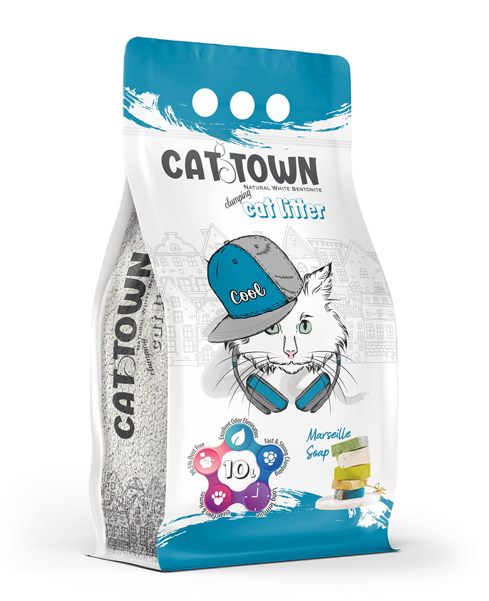 cattown-10lt-marseille-soap Cat Town Marseille Soap Scented 10L - الصورة 1