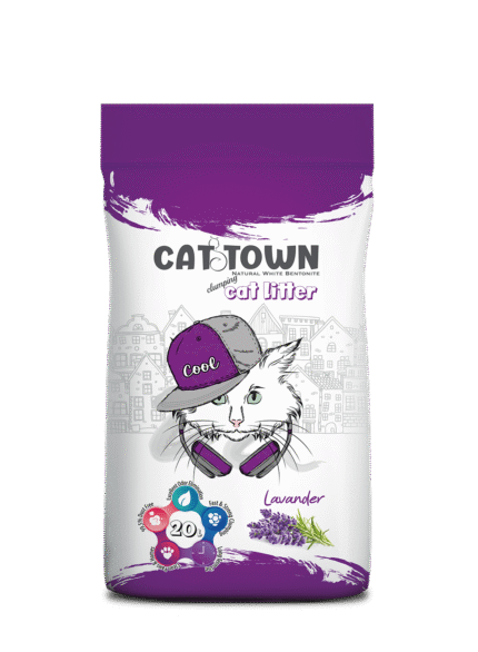 Cat Town Lavender Scented 20L