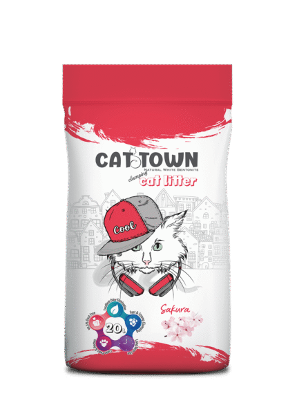 Cat Town Sakura Scented 20L