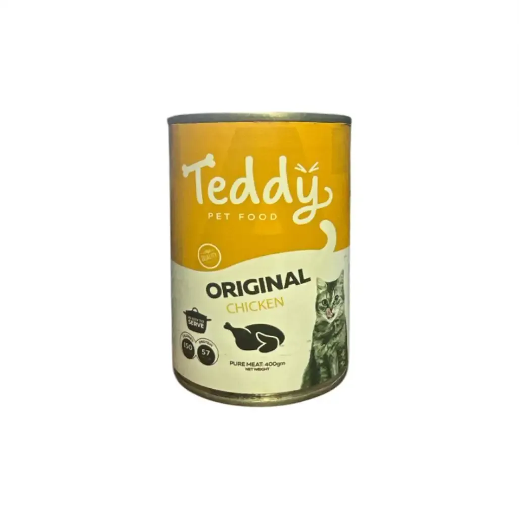 imgi_123_6225000270473-1 Teddy Wet Food Original With Chicken 400g - الصورة 1