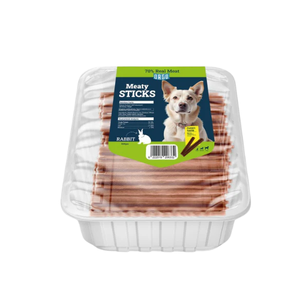 orgorabbit Orgo Rabbit Meaty Sticks - Dog Treats (500g) - الصورة 1