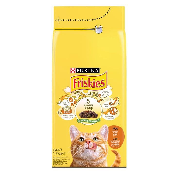 photo_6017344371512429464_x Friskies Adult with Chicken & Vegetables – 1.7kg - الصورة 1