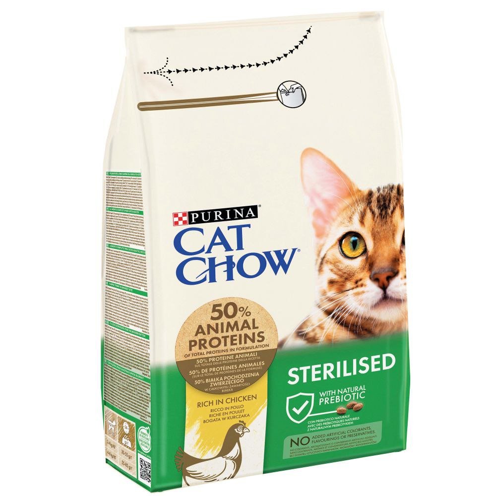 photo_6021847971139798435_y Purina CAT CHOW Sterilised Rich in Chicken Dry Cat Food (1.5kg) - الصورة 1