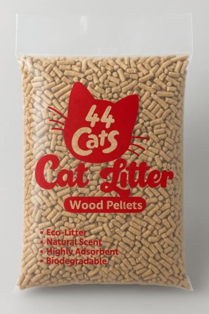 44 Cats Cat Litter – Wood Pellets