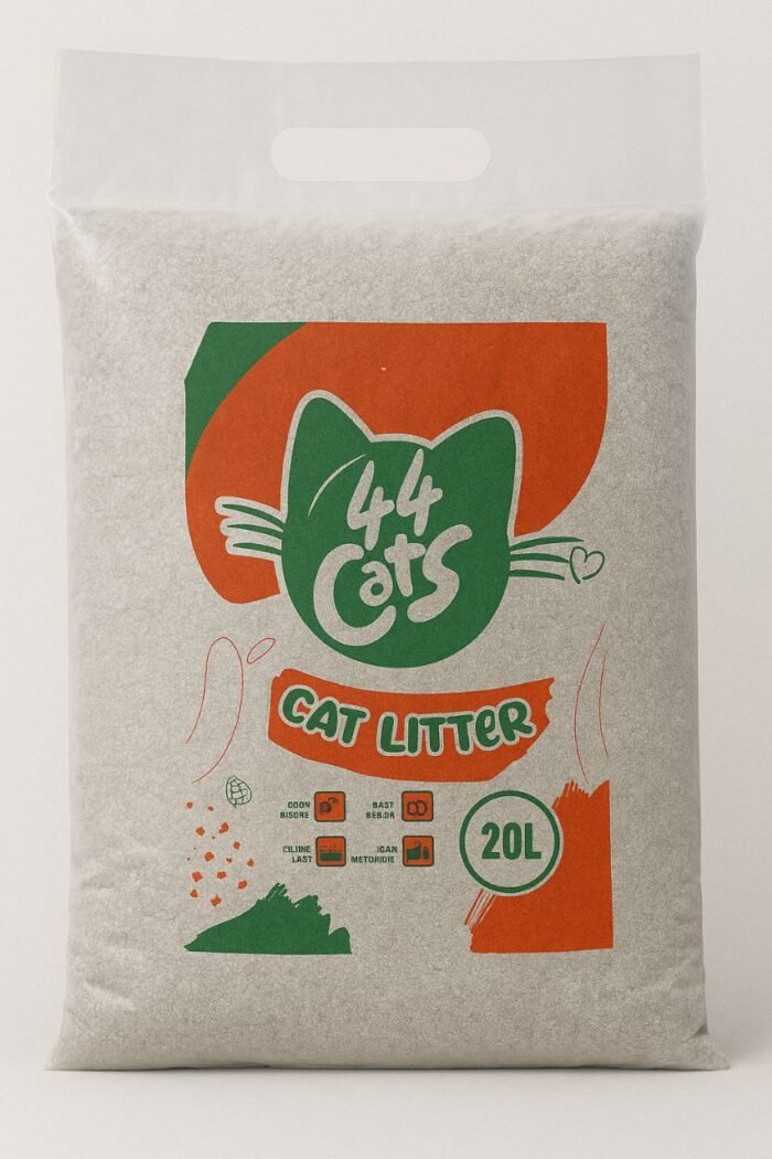 ⁦44 Cats Cat Litter – 20L Odor Control Formula⁩ - الصورة ⁦1⁩