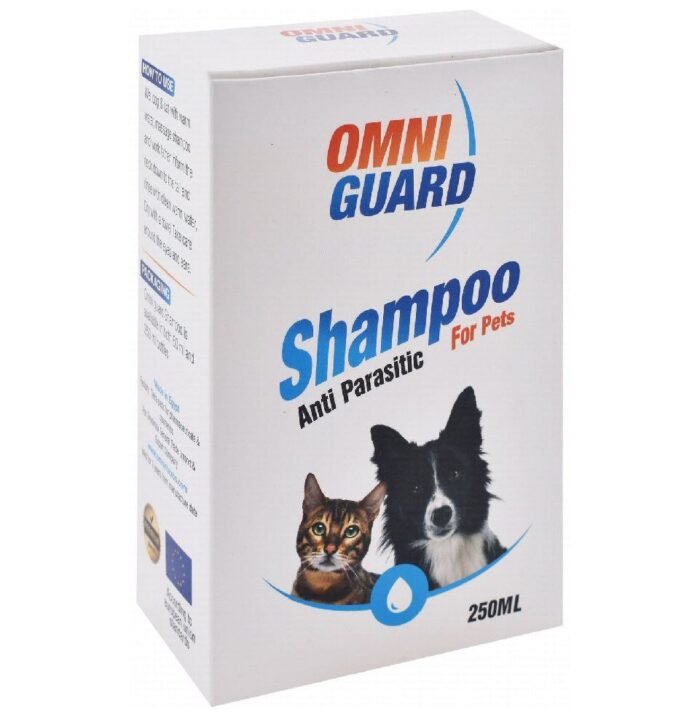 ⁦Omni Guard Antiparasitic Pet Shampoo 250 ml⁩ - الصورة ⁦1⁩