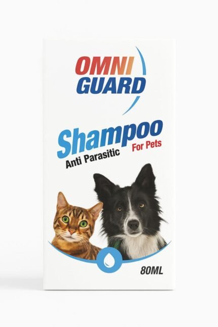 Omni Guard Antiparasitic Pet Shampoo 80ml