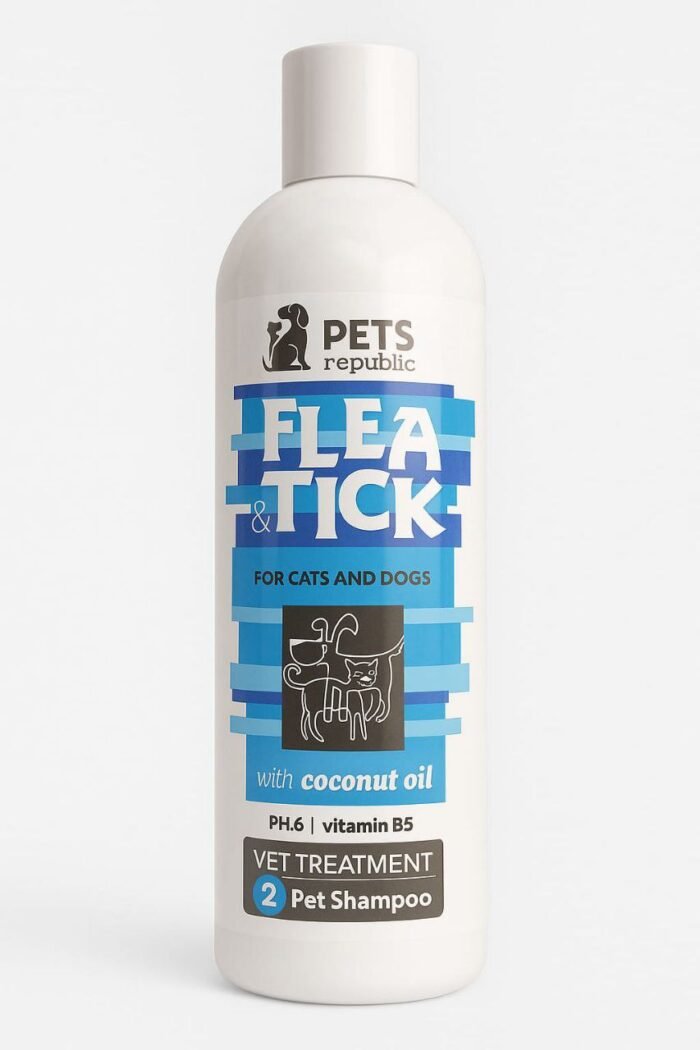⁦Flea & Tick Shampoo - Coconut Oil⁩ - الصورة ⁦1⁩