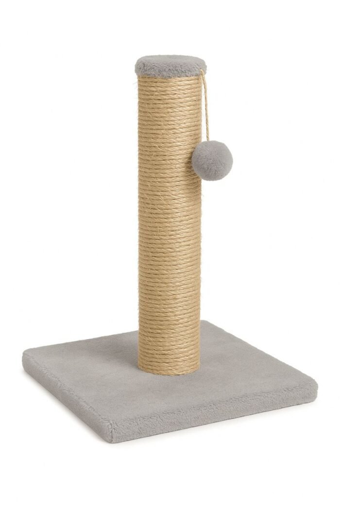 ⁦Gray Cat Scratching Post⁩ - الصورة ⁦1⁩