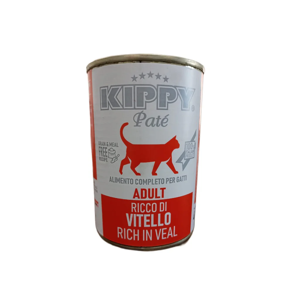 veal Kippy Pate Veal Adult Cat 400g - الصورة 1